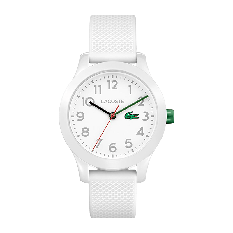 Montre Enfant Lacoste 12.12 Kids  Bracelet Silicone Blanc –  2030003