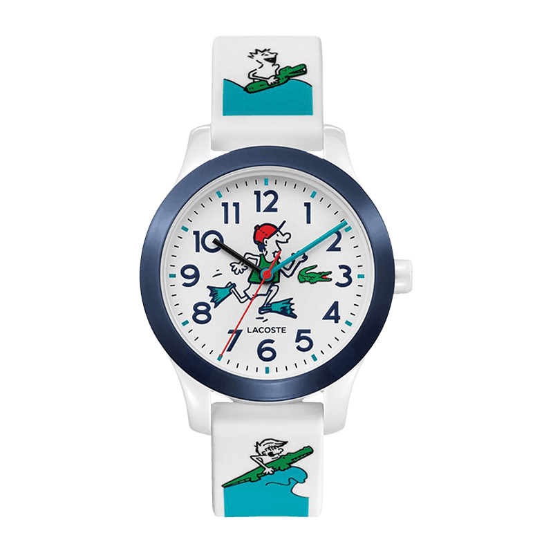 Montre Enfant Lacoste 12.12 Kids Bracelet Silicone Blanc – 2030029