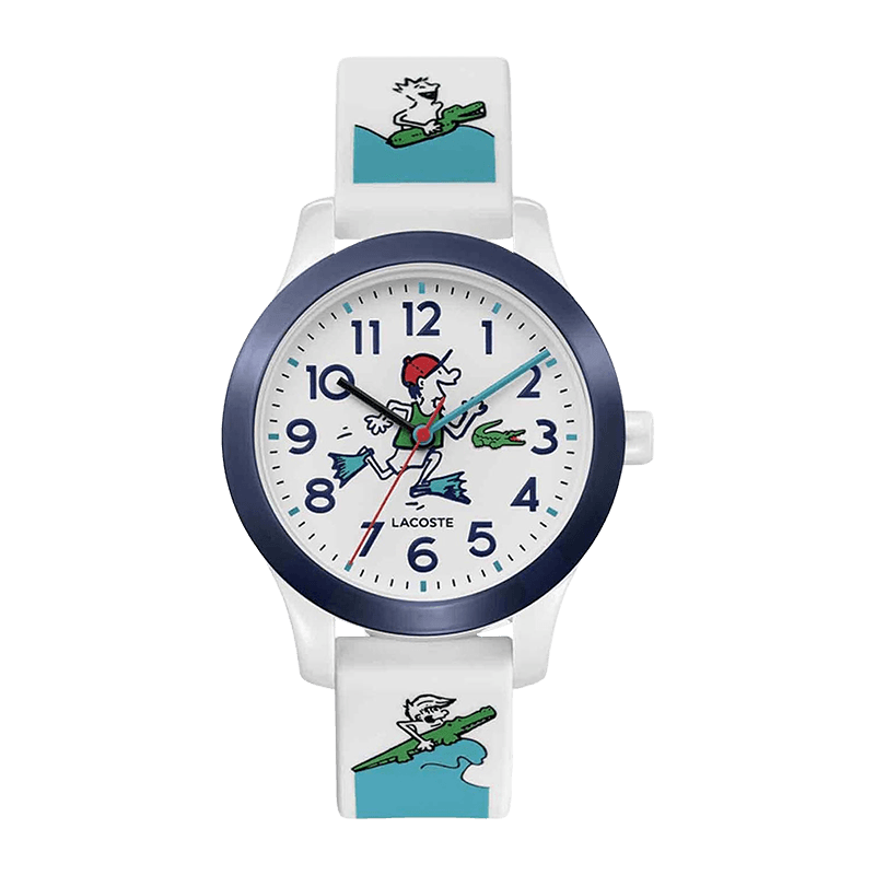 Montre Enfant Lacoste 12.12 Kids Bracelet Silicone Blanc – 2030029