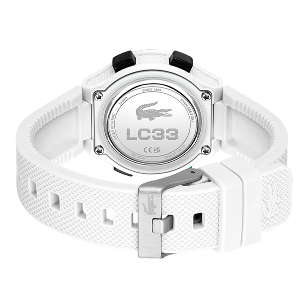 Montre LACOSTE Enfant LC33 en Silicone Blanc - 2030064