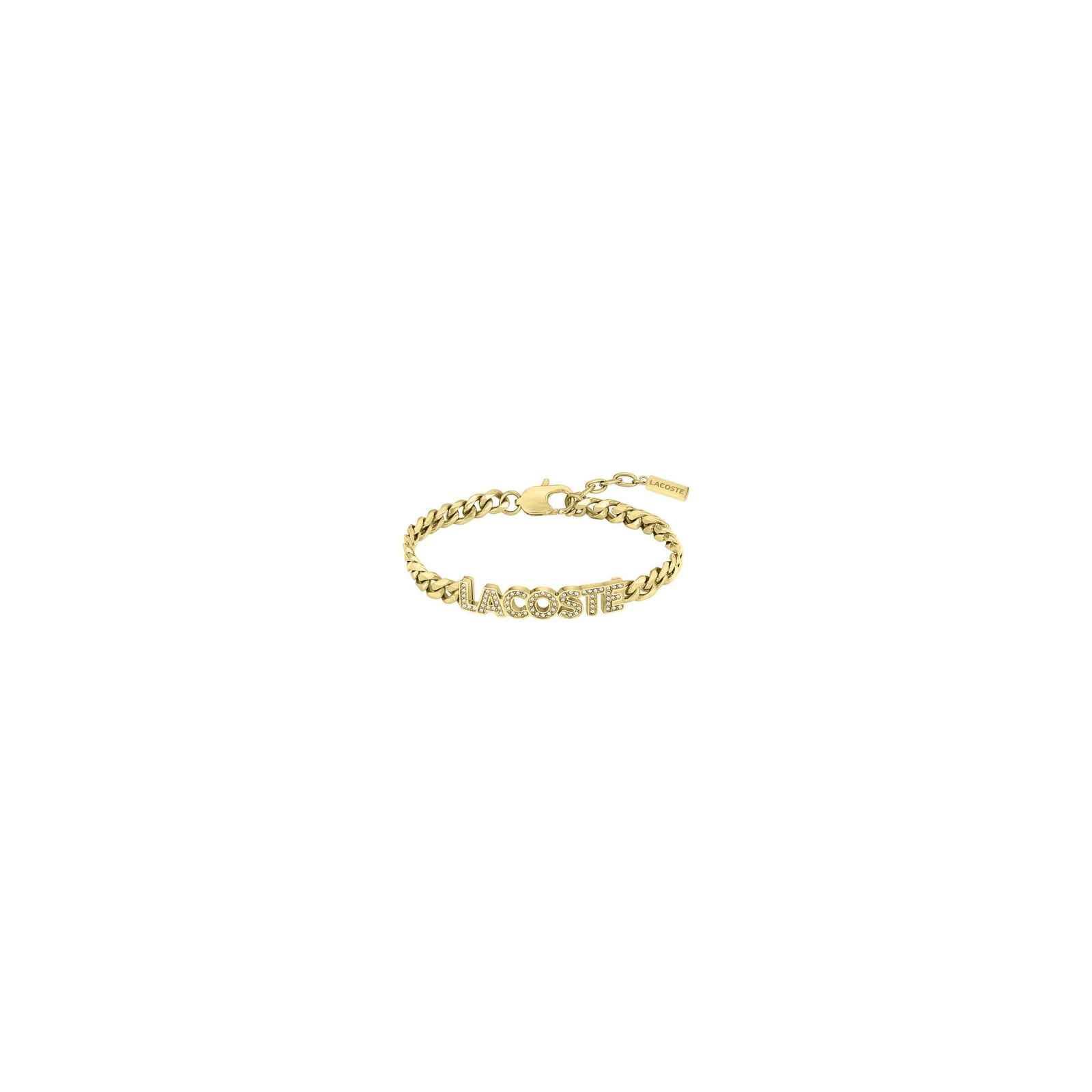 bracelet acier femme guadeloupe with crystals cutie lacoste