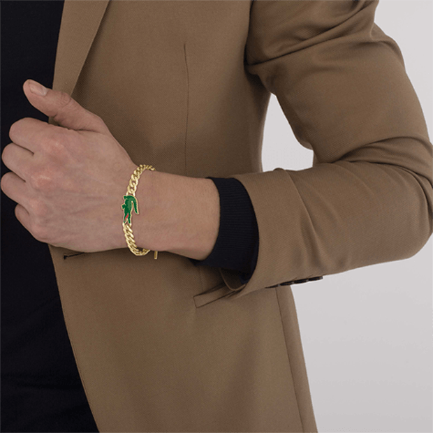 Bracelet LACOSTE Arthor Acier doré
