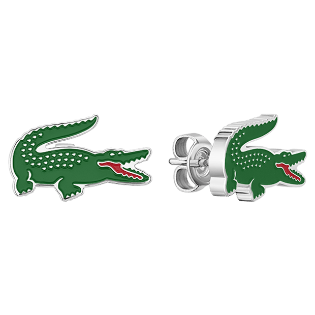 Boucles d'Oreilles Lacoste Homme Stainless Steel acier