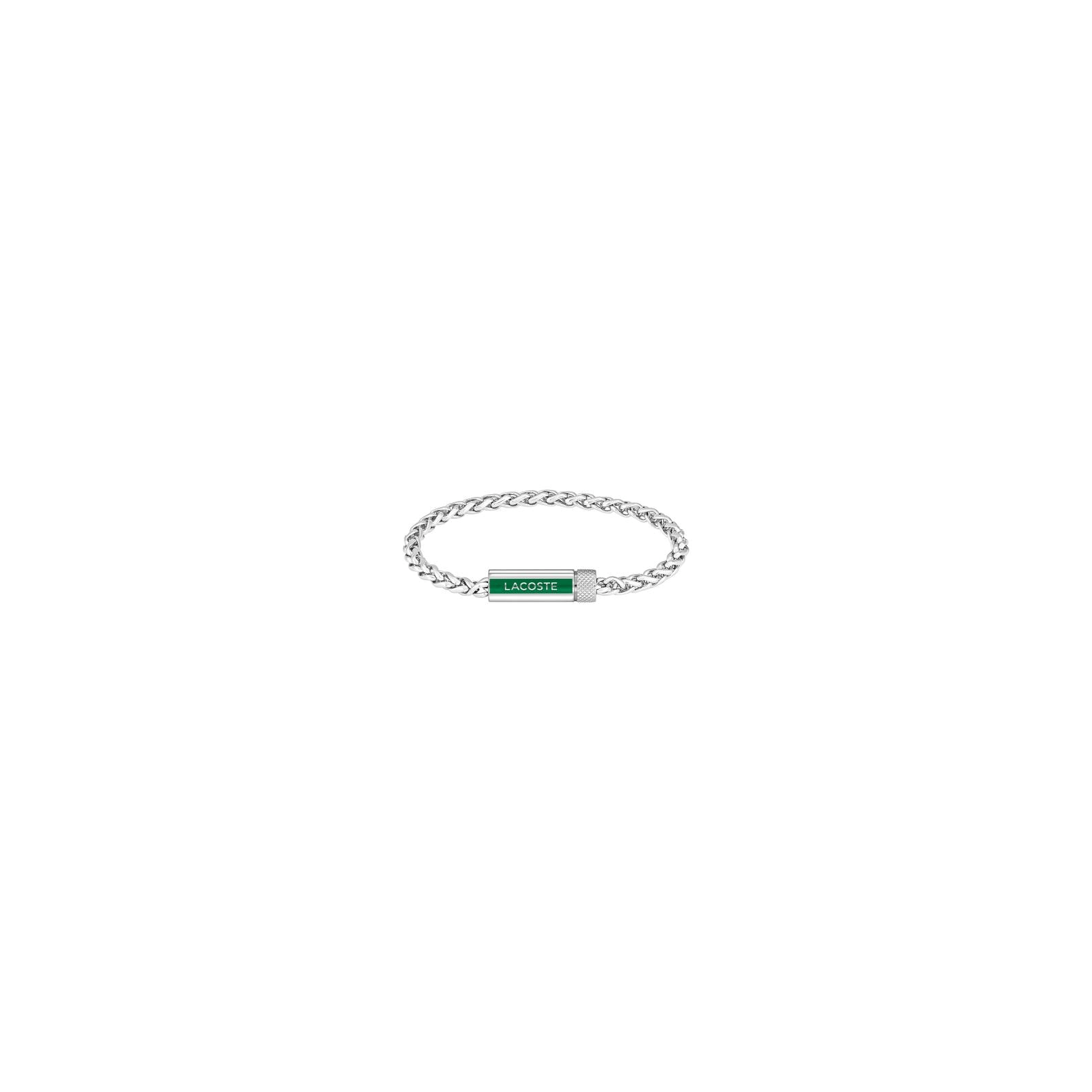 bracelet acier lacoste couleur ajustable circonférence intérieure 190mm fermeture magnétique