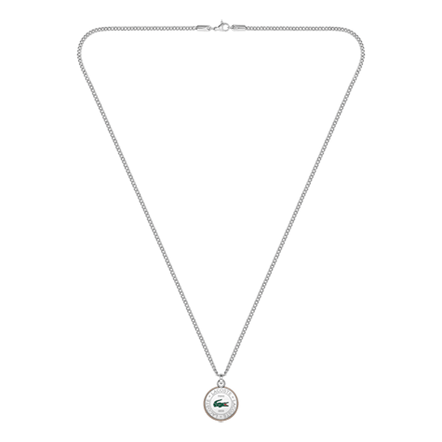 Collier Homme Lacoste Vigor  Acier Argent