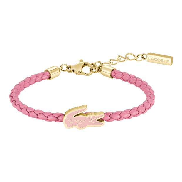 Bracelet cutie crocodile rose