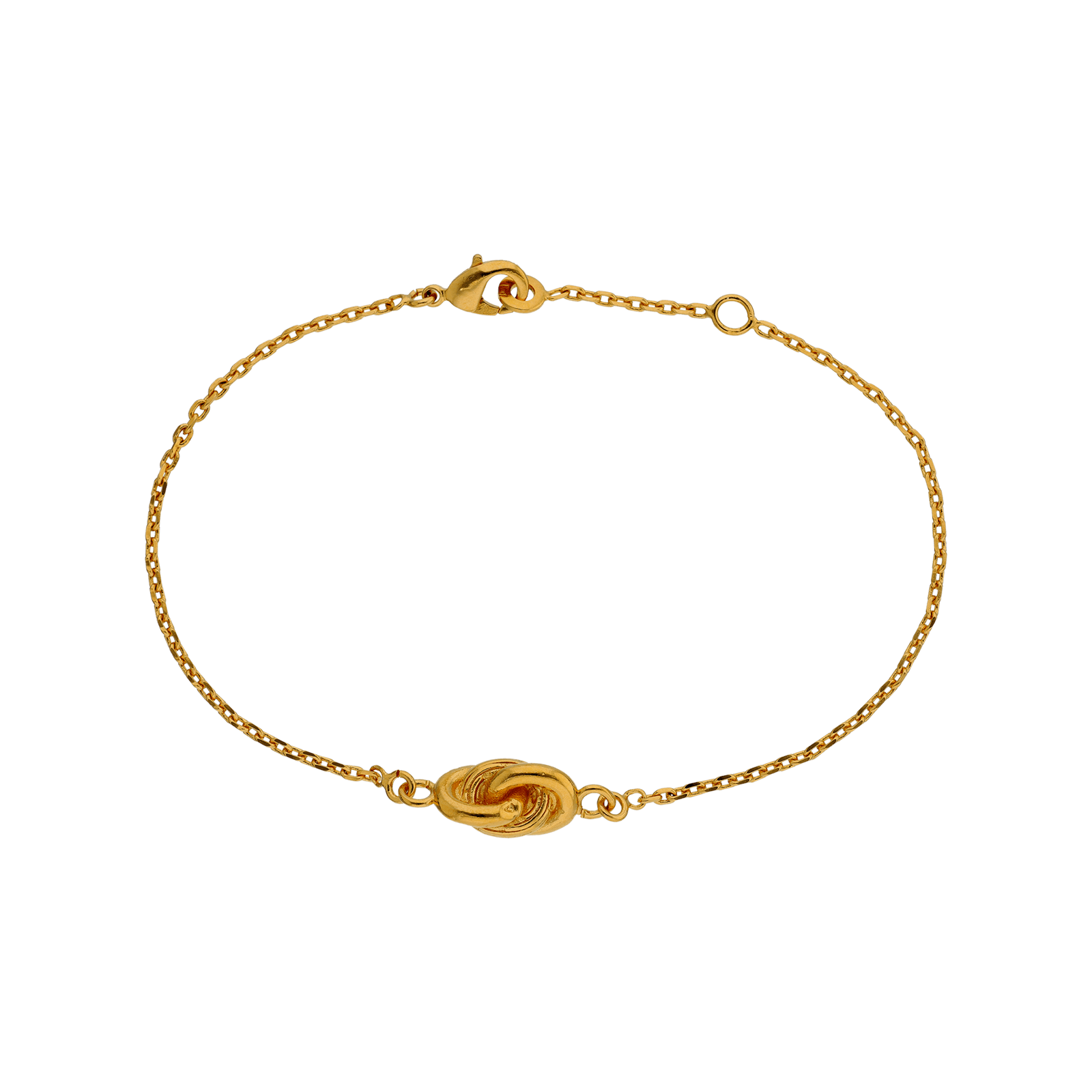Bracelet Plaqué or 1 motif Forçat Grand modèle