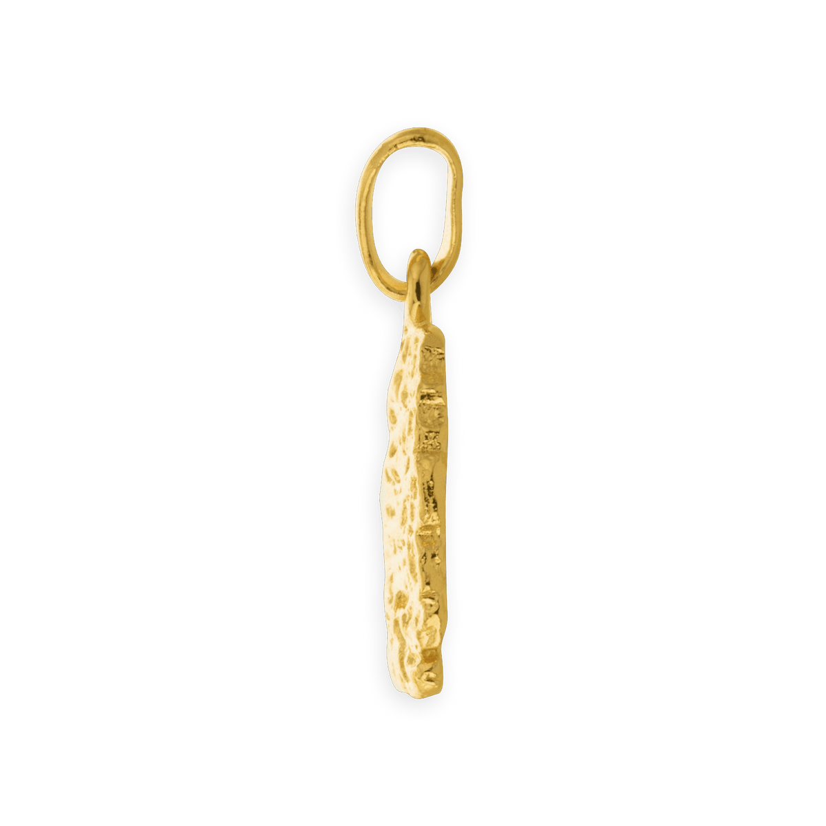 Pendentif Plaqué Or Pepite 15*20mm Avec Bélière