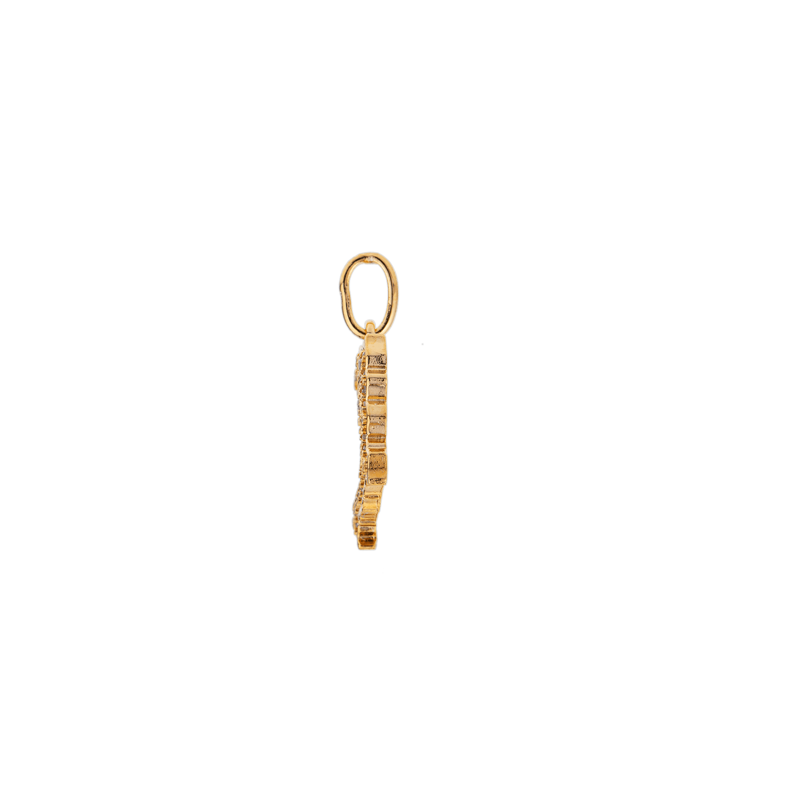 Pendentif Plaqué Or Haïti 17*22mm