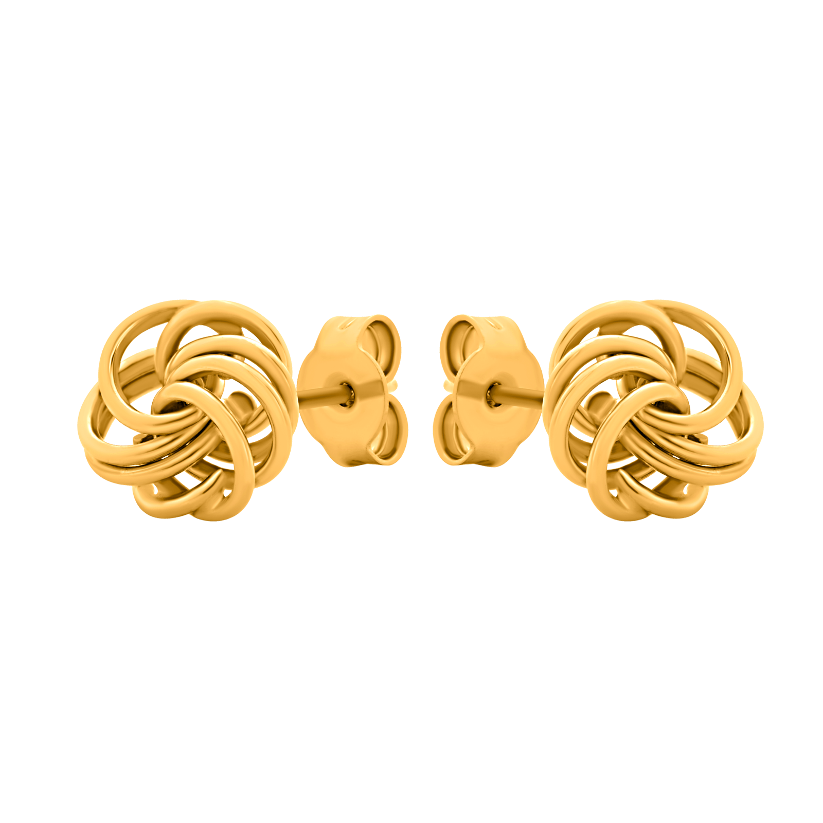 Boucles d’oreilles puces macaron 9 mm
