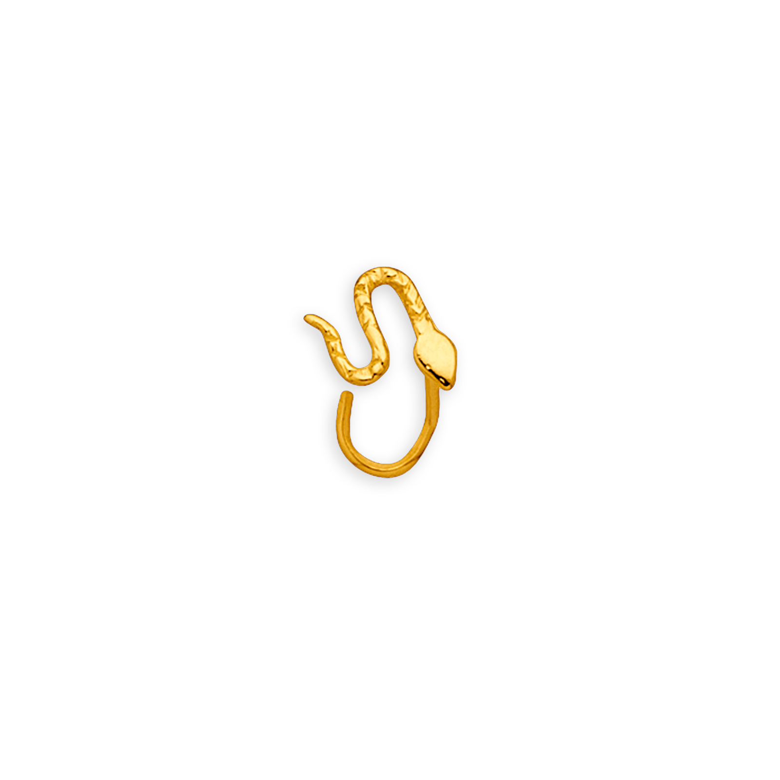 Piercing Or750 Nez Serpent