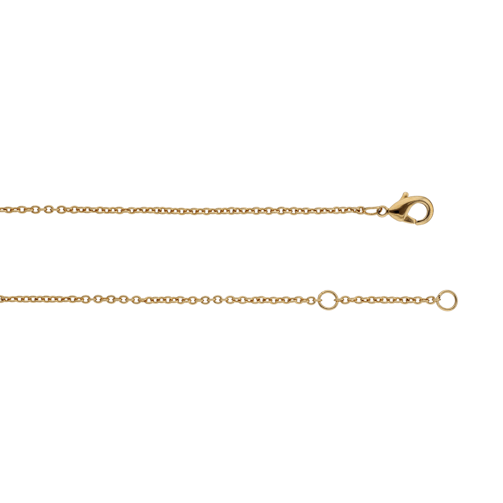 Bracelet Plaqué or cercle évidé Oxydes blancs serti
