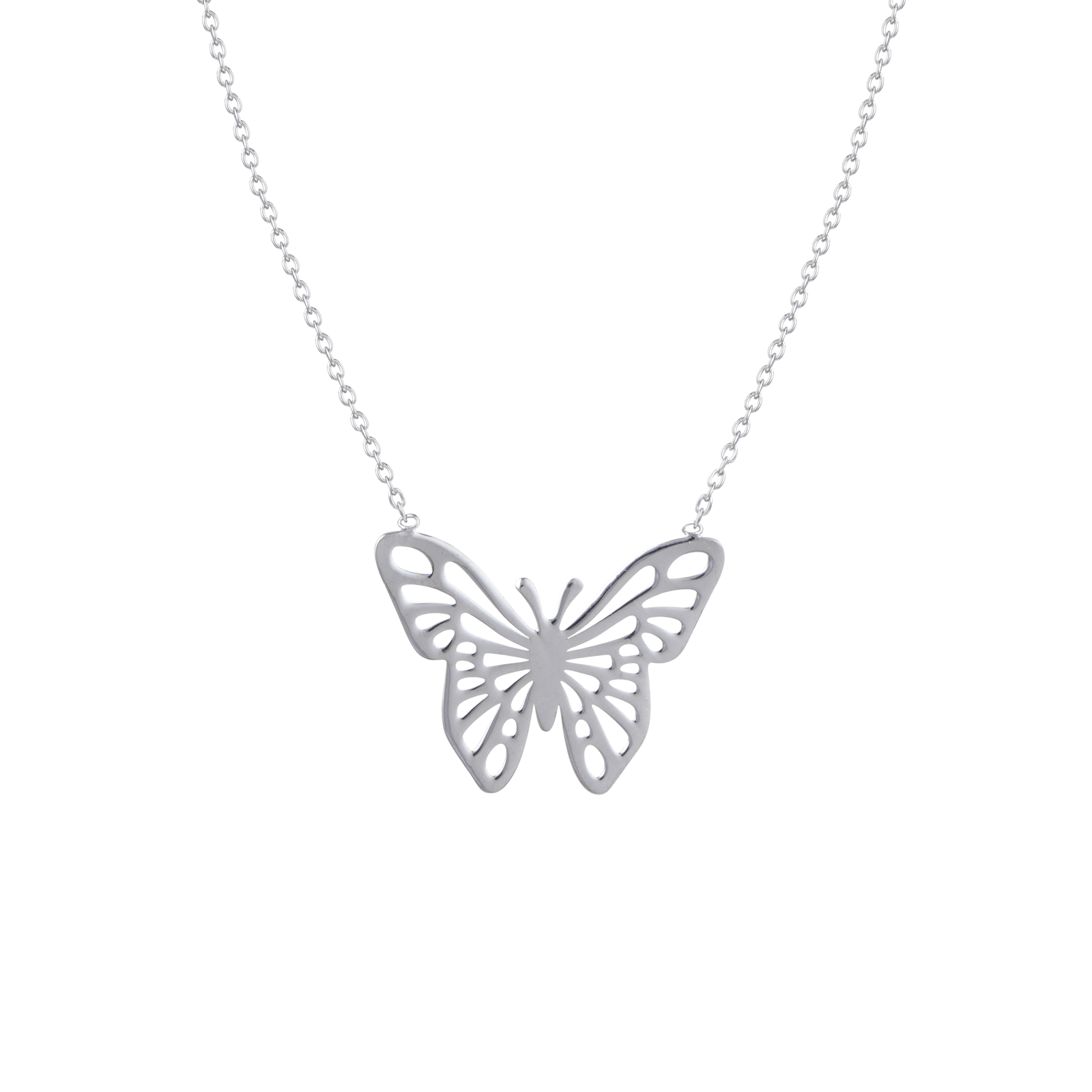 Collier Papillon ajouré