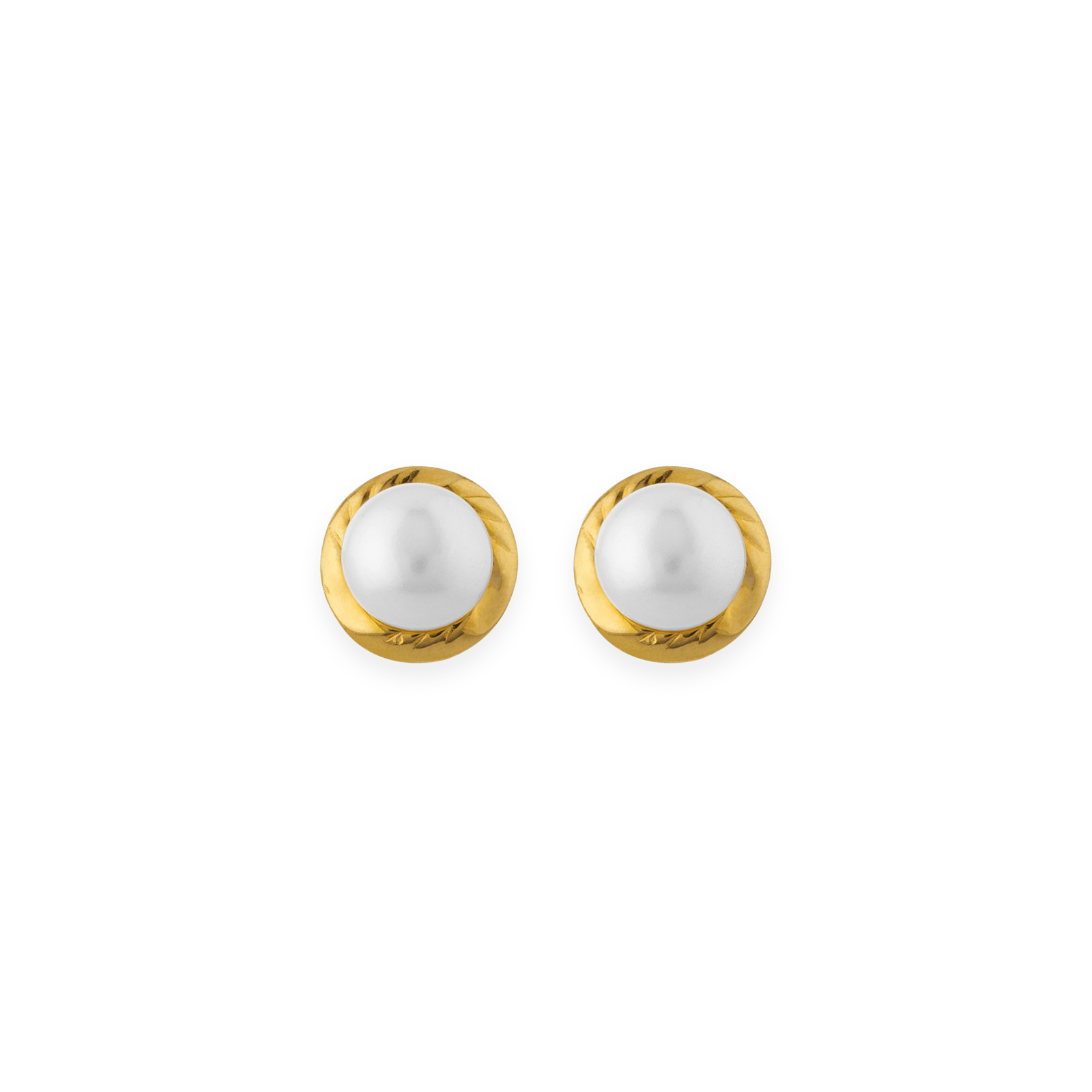 Boucles d'Oreilles puce Perle bouton