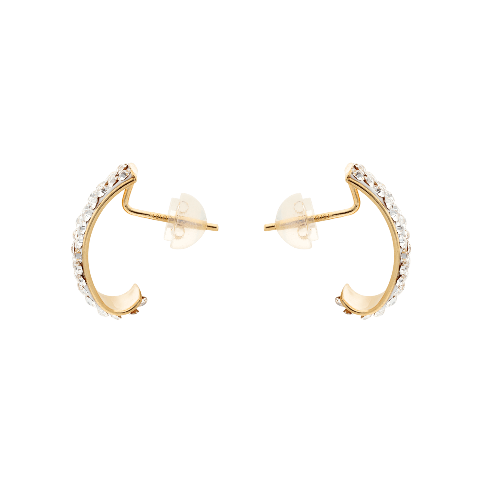 Boucles d'Oreilles résine et cristal