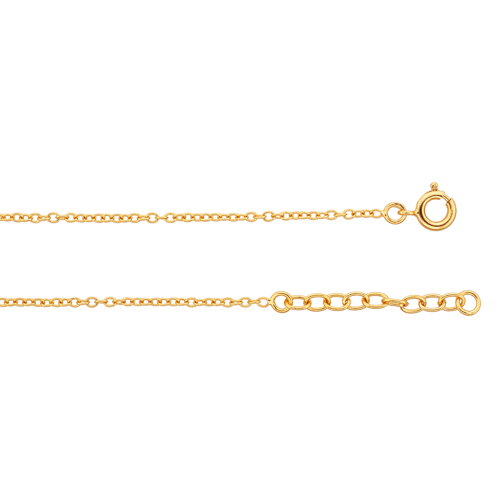 bracelet fine chaine motif long ajouré 1 Zirconia Cubique 19cm