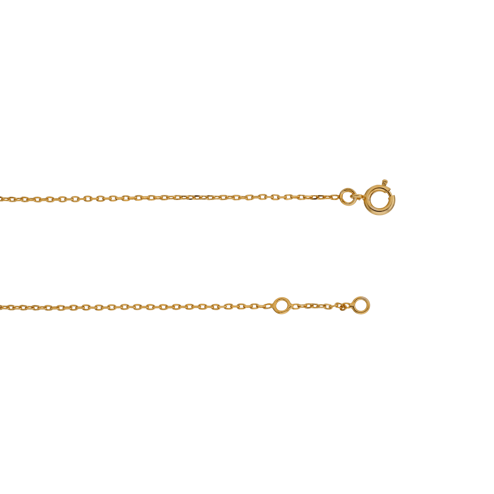 Bracelet Plaqué or 19 centimètres coeur
