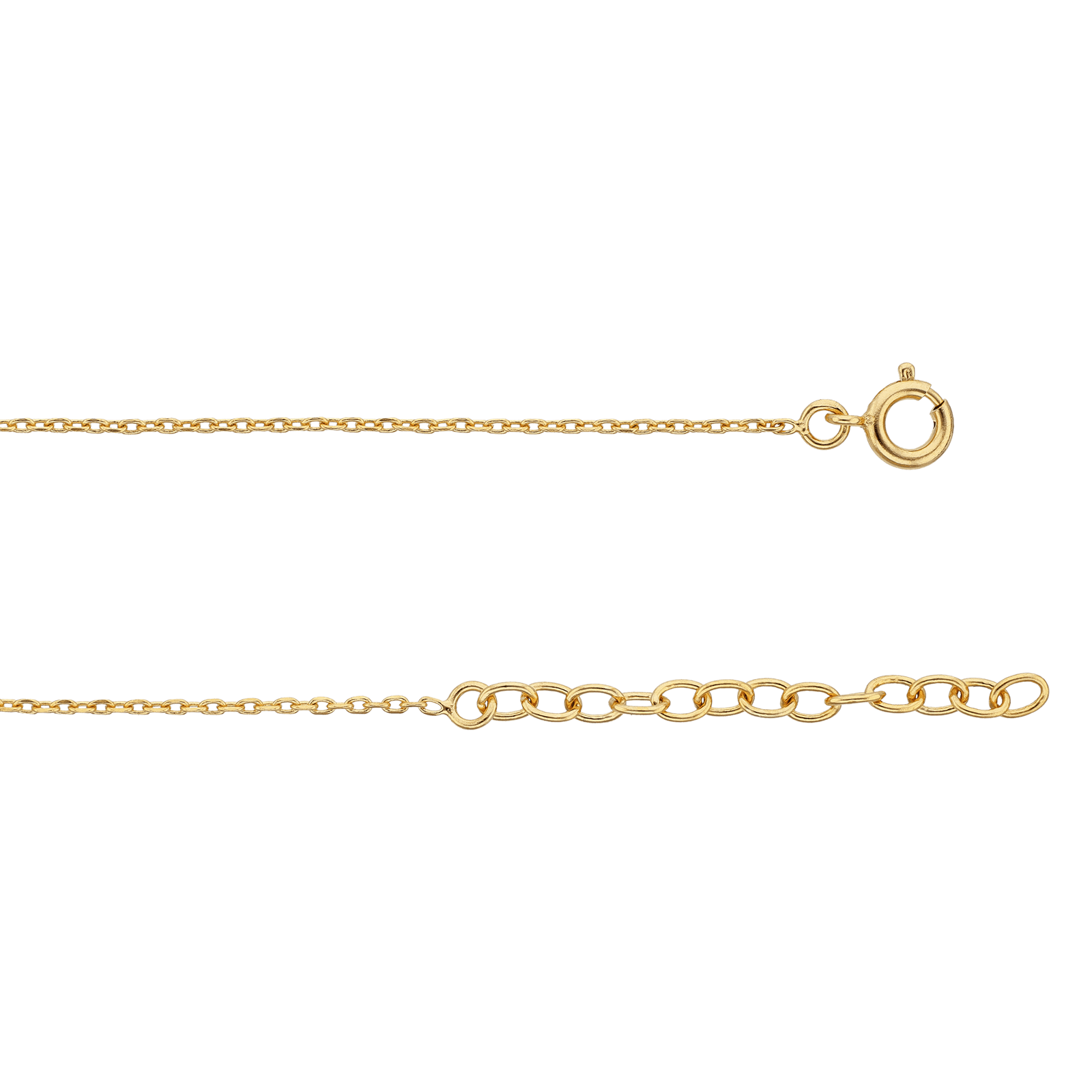 Bracelet Plaqué or Oursin 7mm Oxyde de Zirconium bleu 14.5 plus 5 centimètres