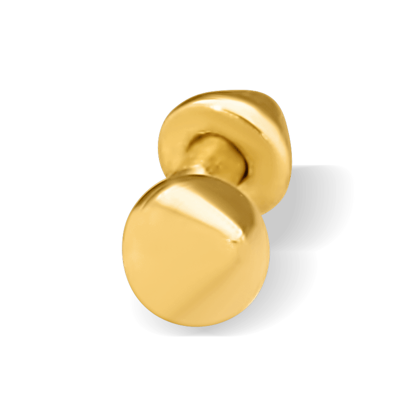 Piercing Arcade Pointe Or375 15mm Tige 1.2mm
