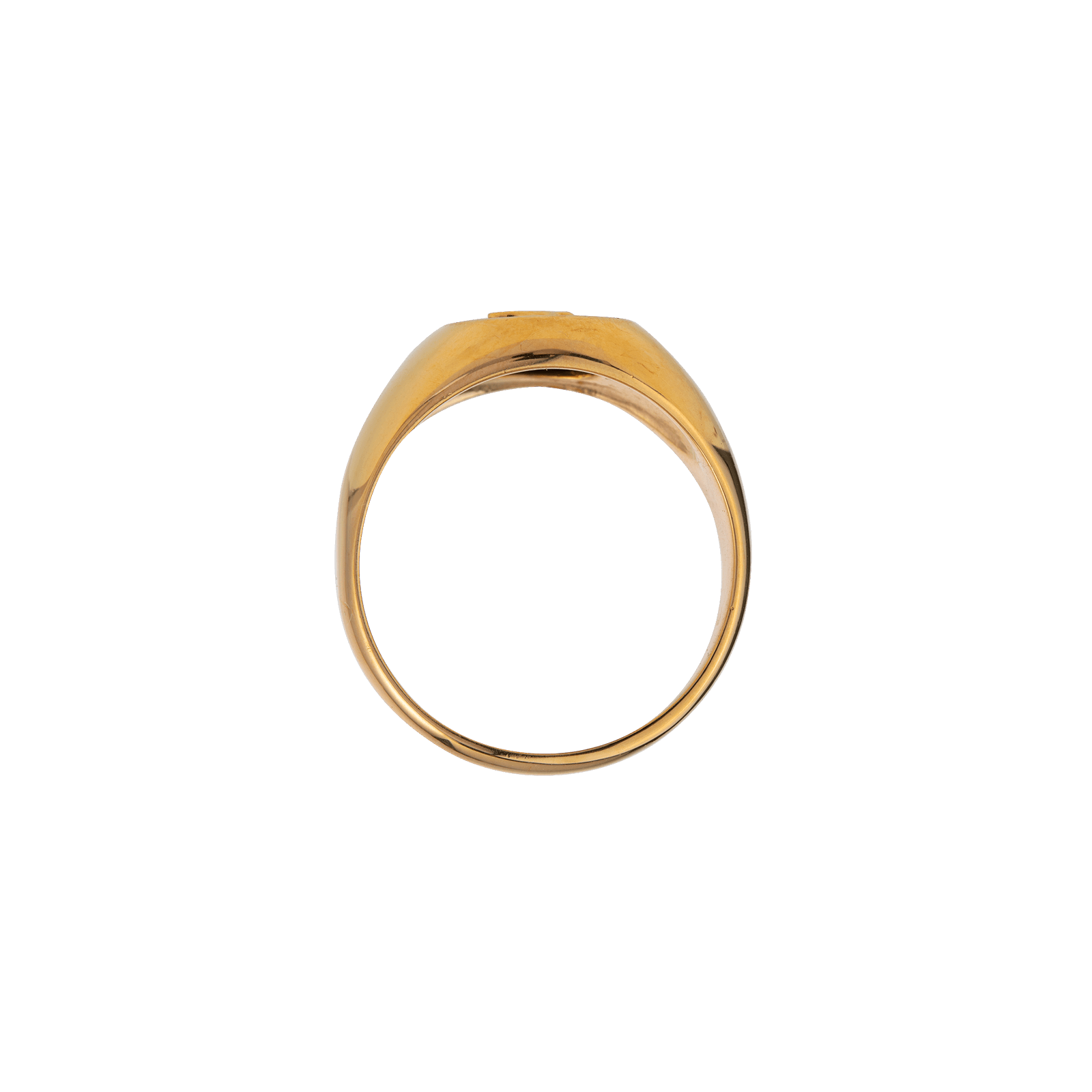 Bague Plaqué Or Onyx Guadeloupe