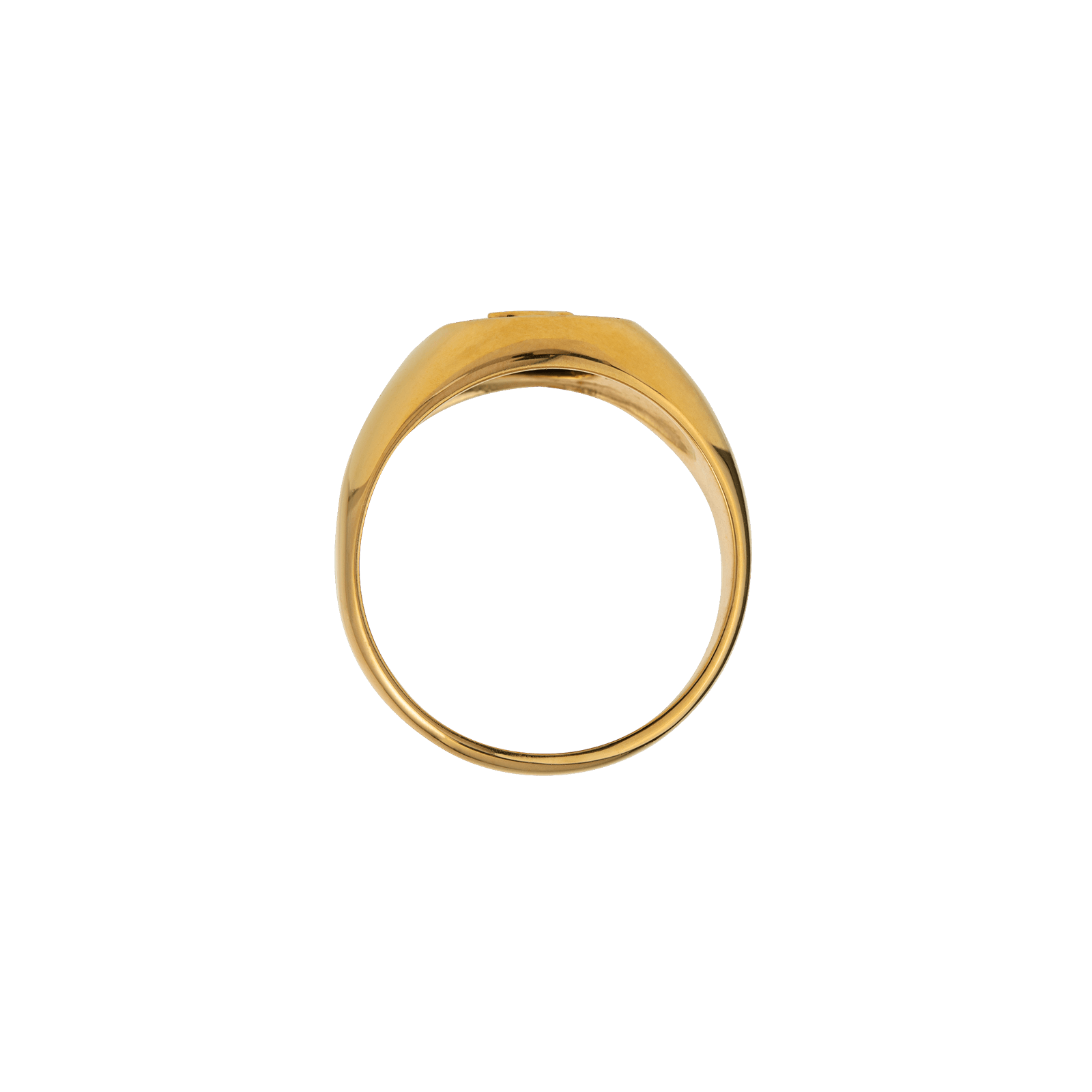 Bague Plaqué Or Onyx Guadeloupe