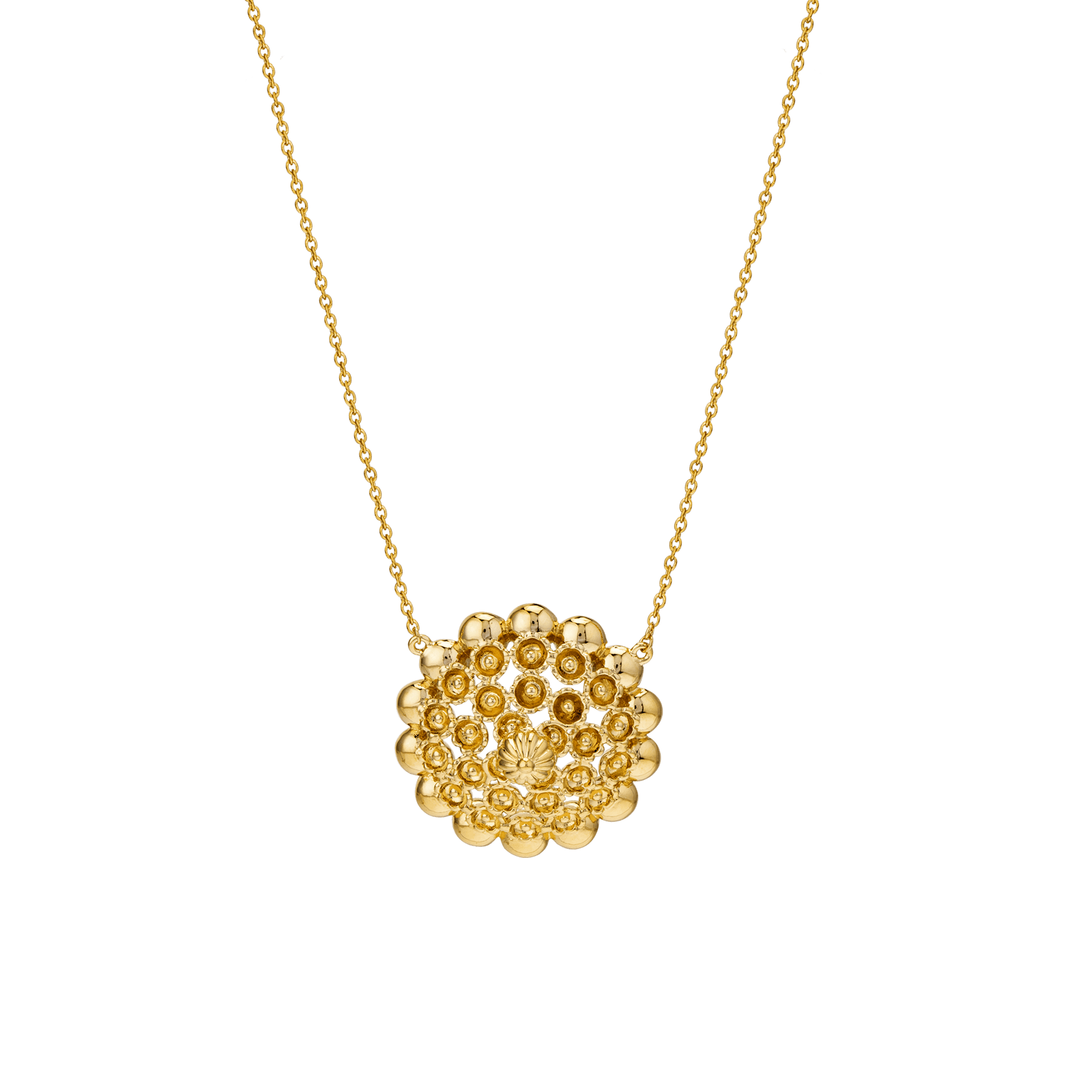 Collier Plaqué or tête négresse