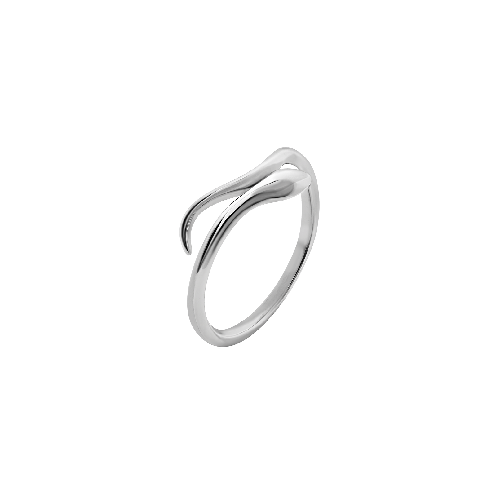 Bague de pied Argent serpent