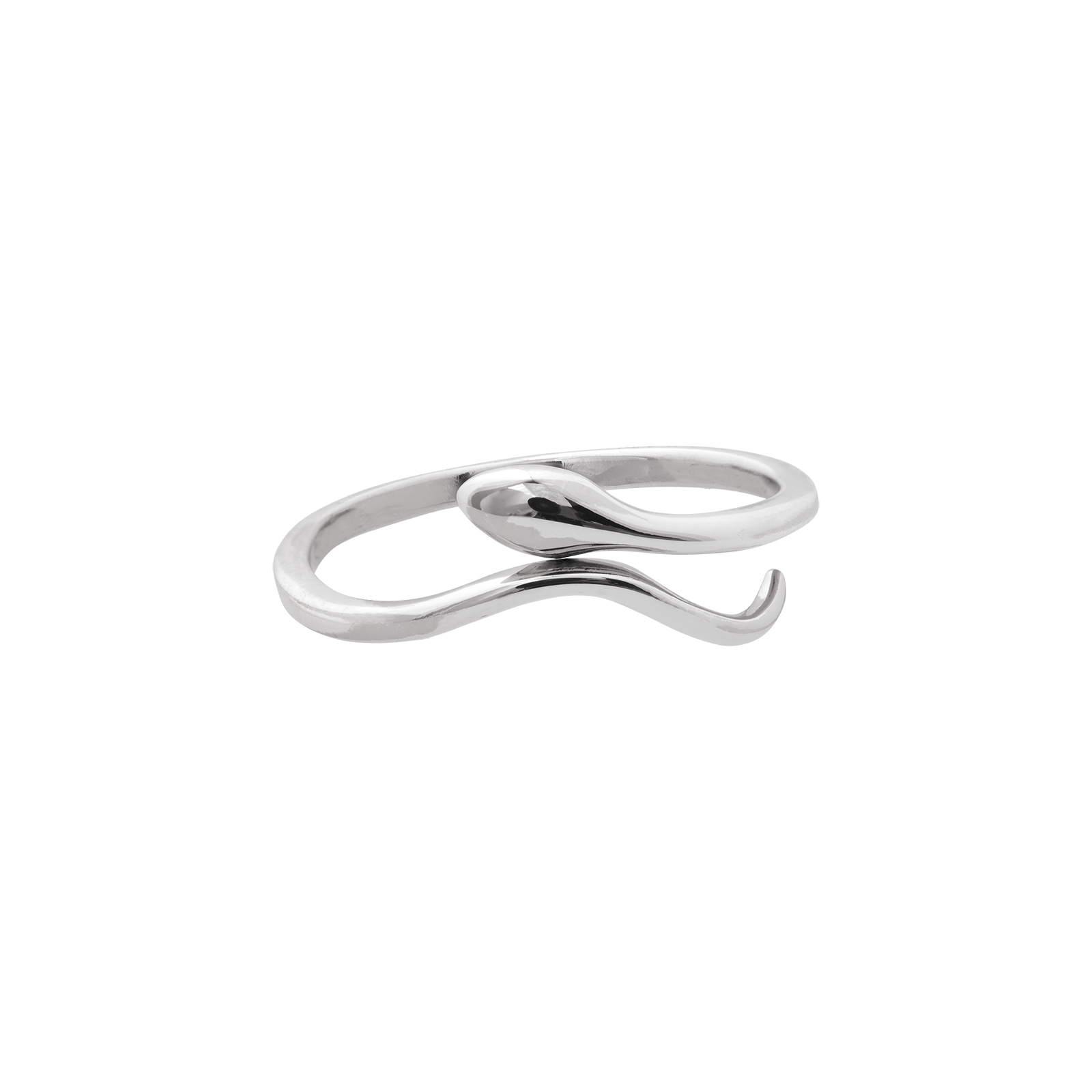 Bague de pied Argent serpent