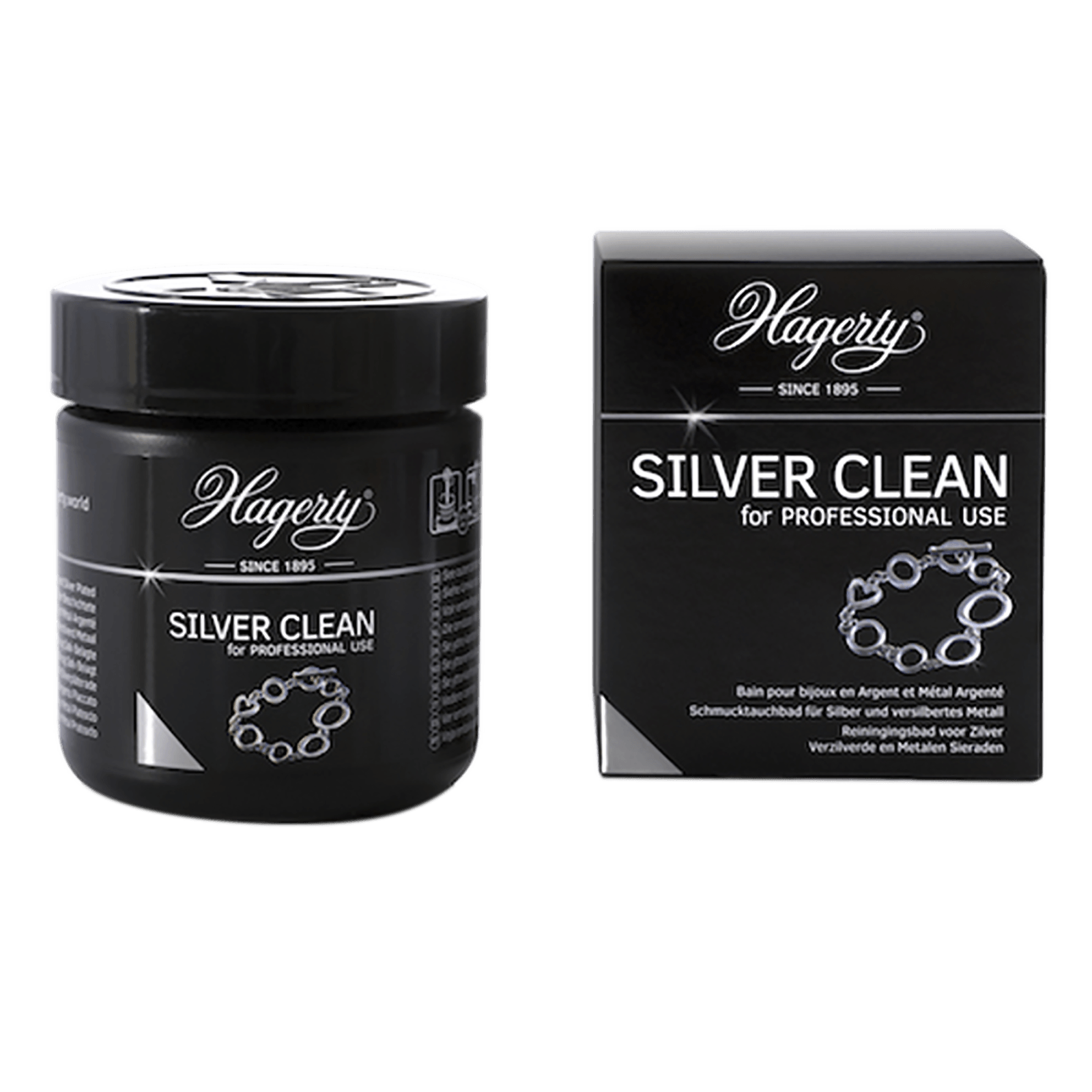 Produit nettoyant pour bijoux en argent
