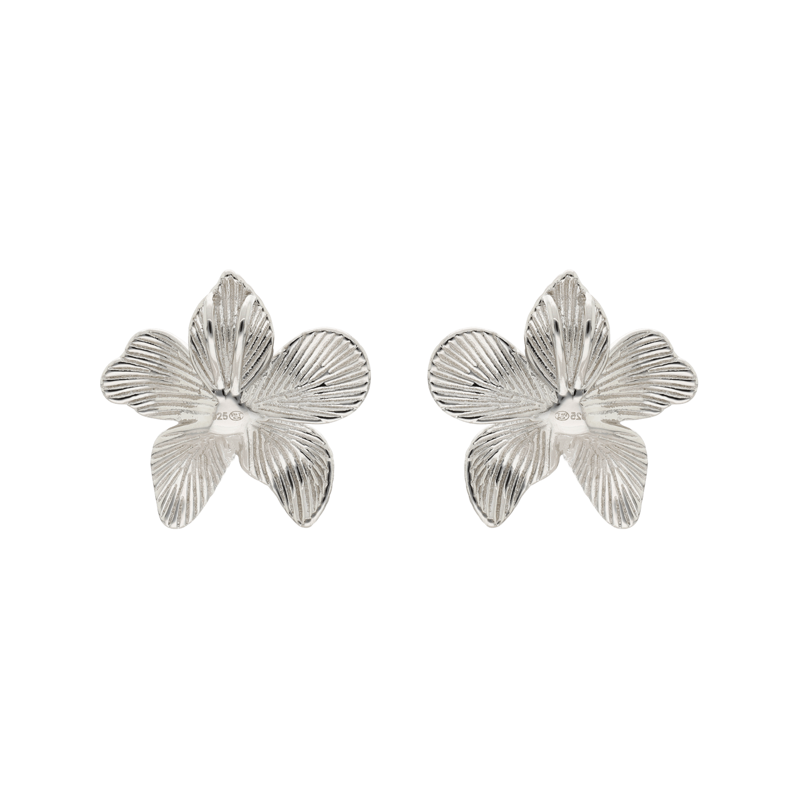 Pendentif Argent Rond fleur vintage