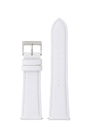 bracelet pomme blanc bcle chromee - 24mm
