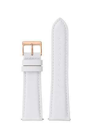 bracelet pomme blanc bcle rg - 24mm