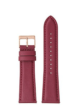 bracelet pomme bordeaux bcle rg - 24mm
