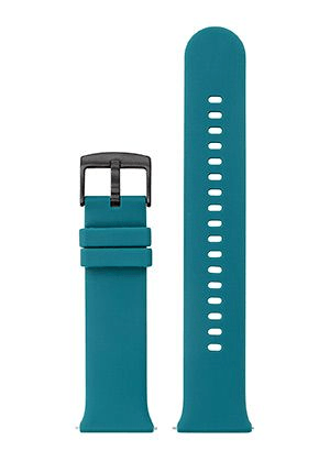 bracelet silicone bleu canard boucle noi - 24mm