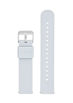 bracelet silicone gris clair