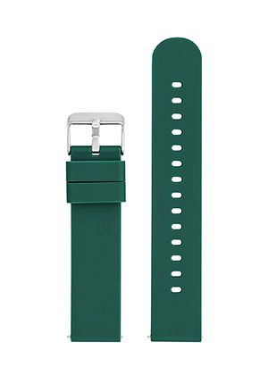 bracelet silicone vert fonce