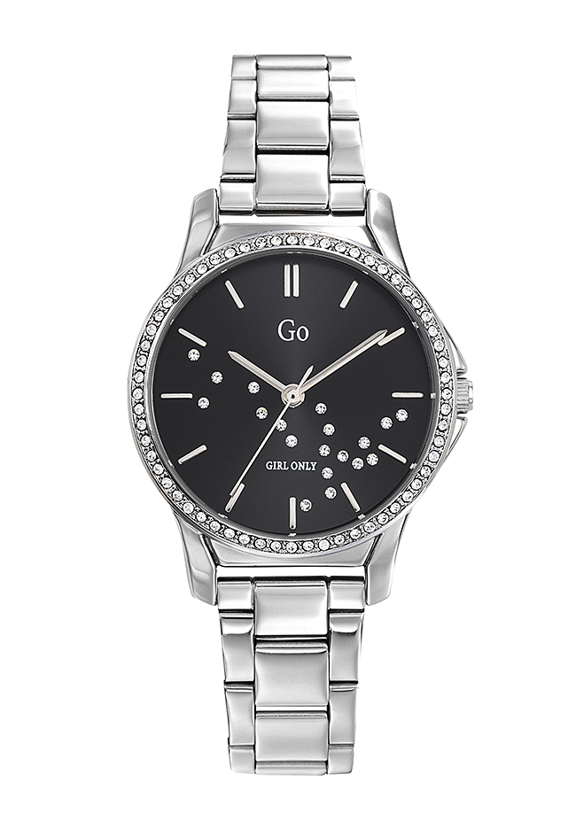 Montre Femme boîtier argenté bracelet métal argenté - 695357