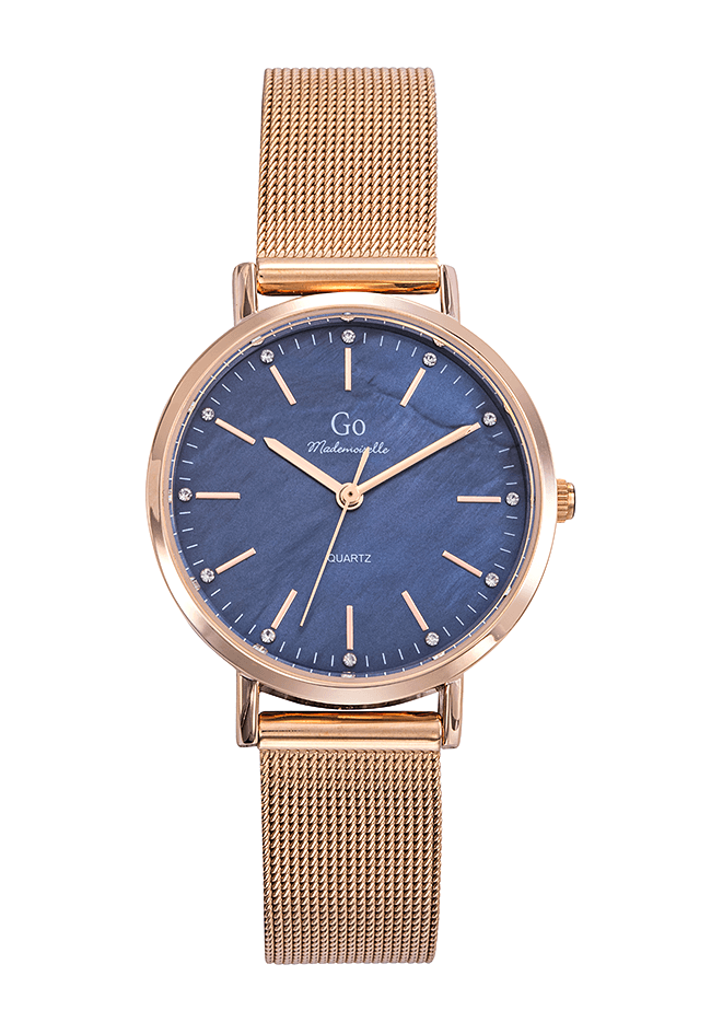 Montre Femme Boîtier Doré rose Bracelet Métal Doré rose – 695664