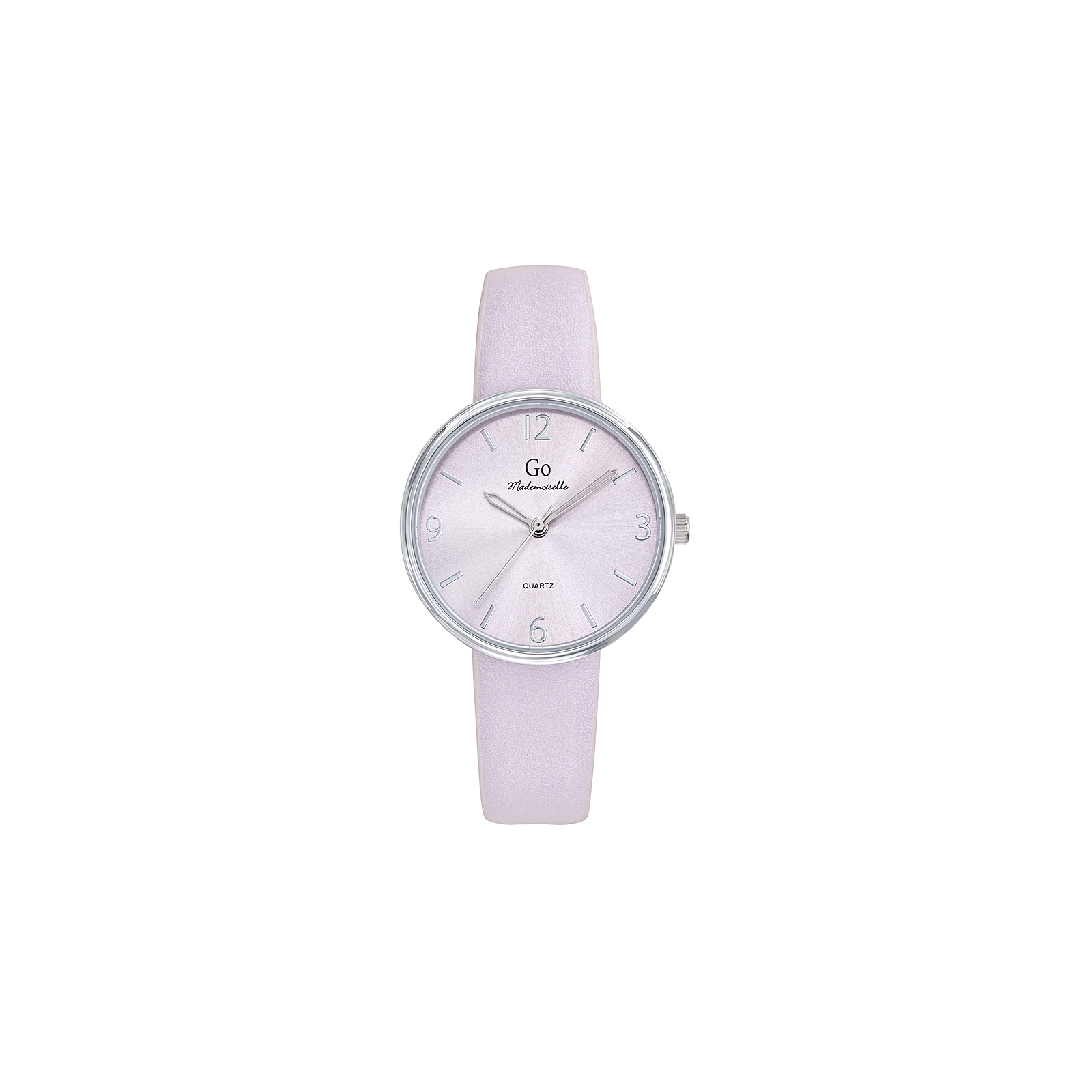 Montre GO Femme Mademoiselle Cuir Lilas