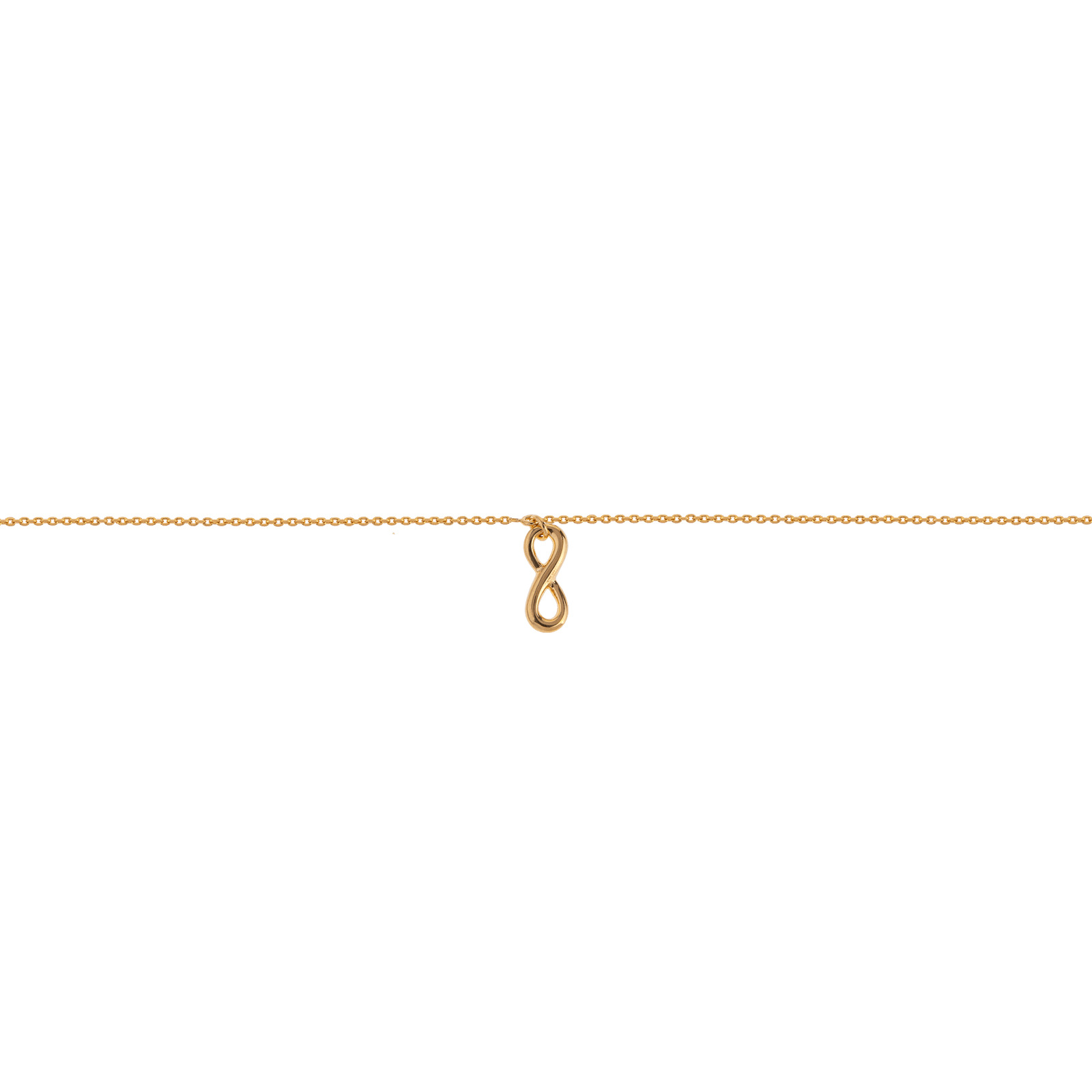 Chaîne De Taille 80A95cm Plaqué Or Infini
