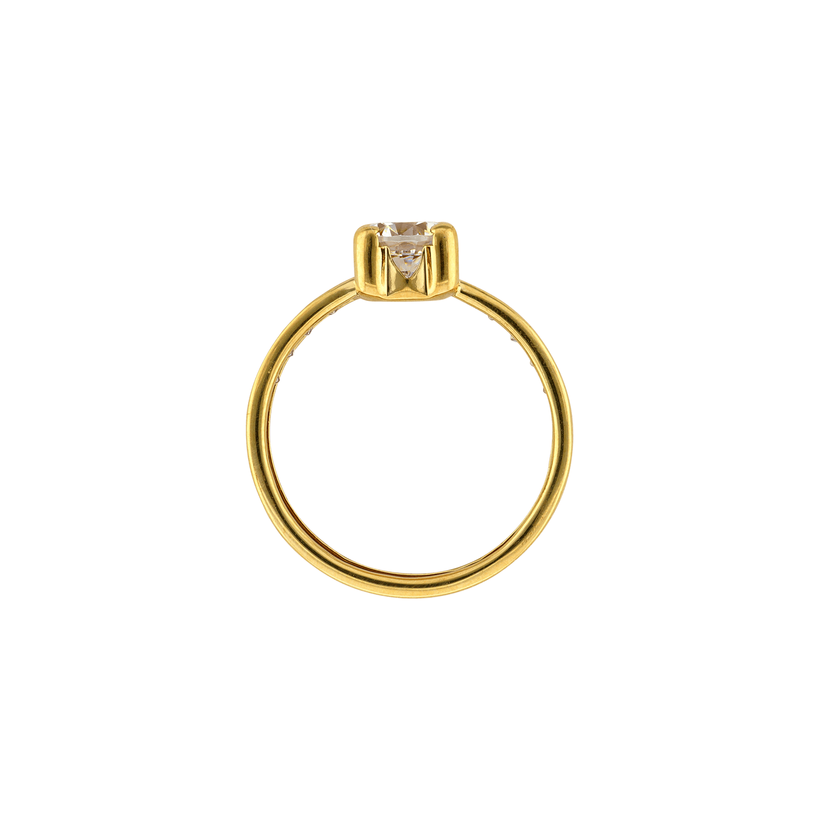 bague oz central et serties clos