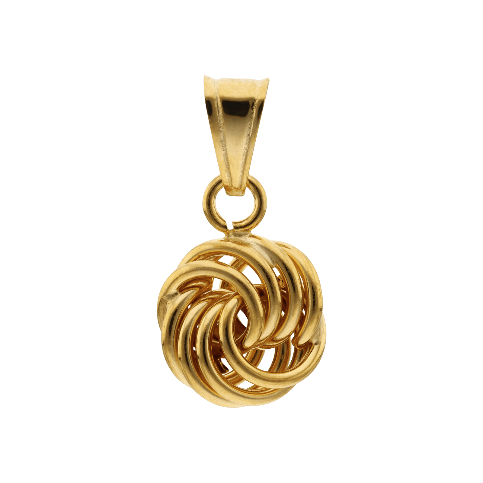 Pendentif Rosette Lisse 10 millimètres