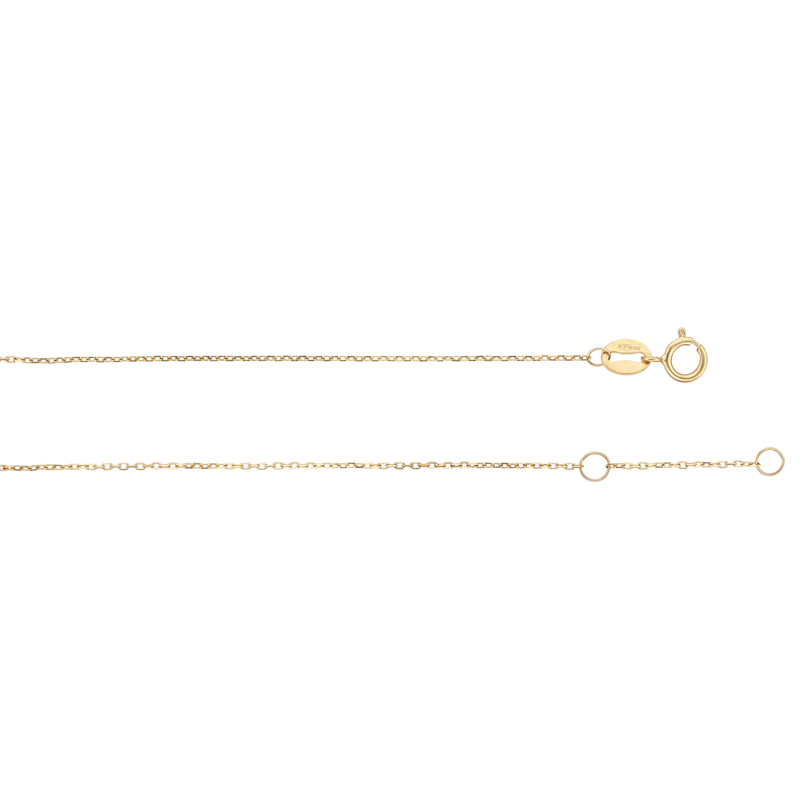 Bracelet Forçat Croix Oxyde de Zirconium 17 plus 2 centimètres