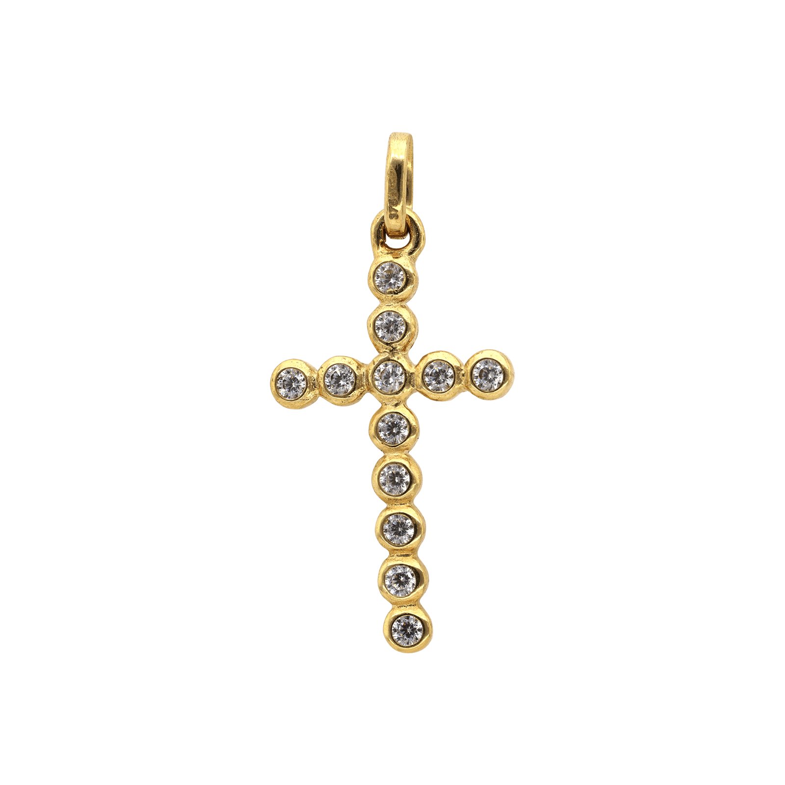 Pendentif croix Oxyde de Zirconium