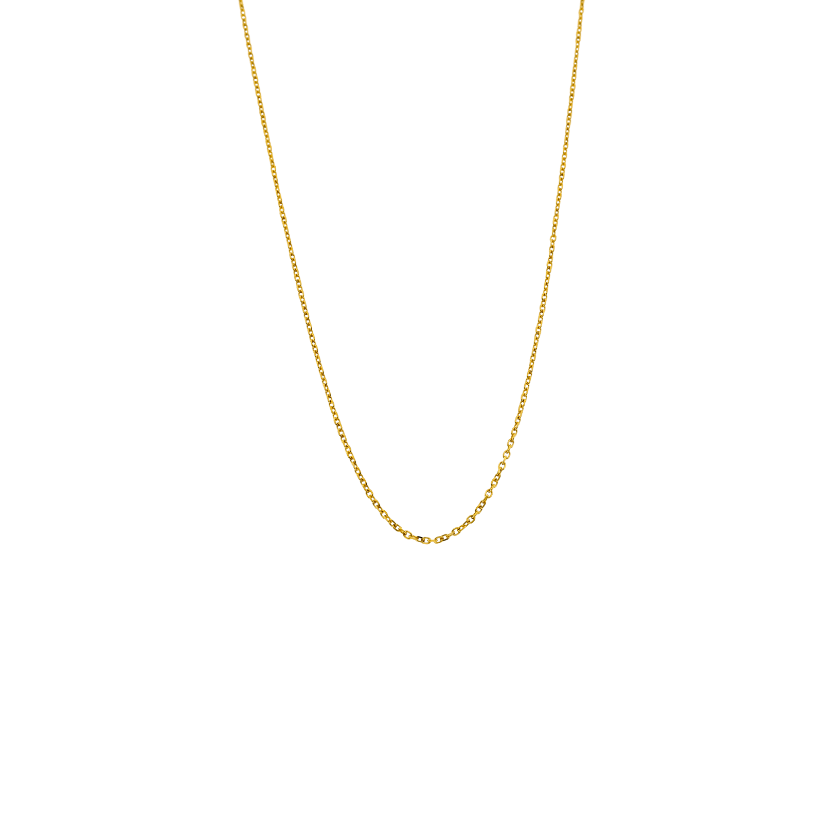 Collier Forçat Diamanté 1.0 millimètre 50 centimètres