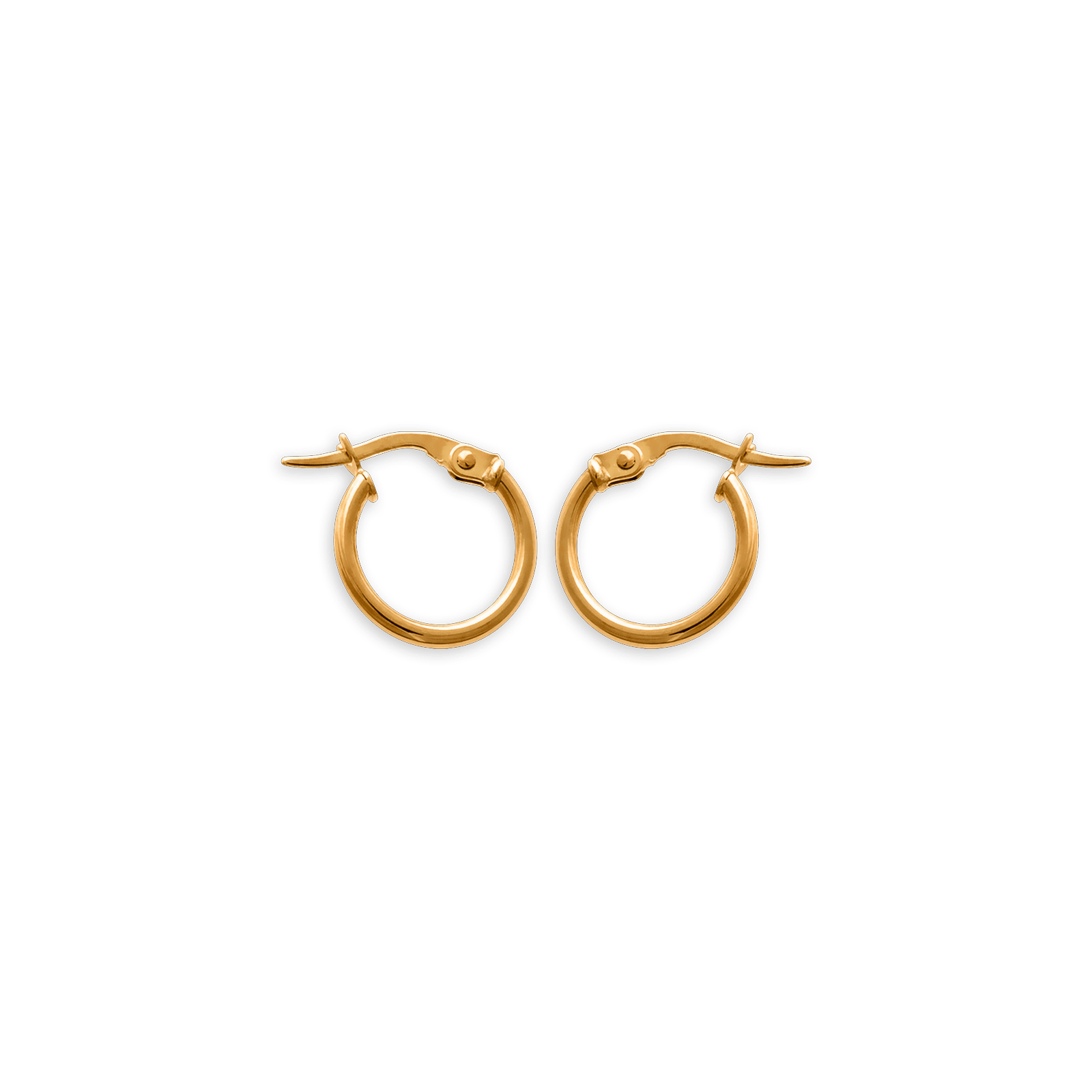 créoles or 9 carats 13mm