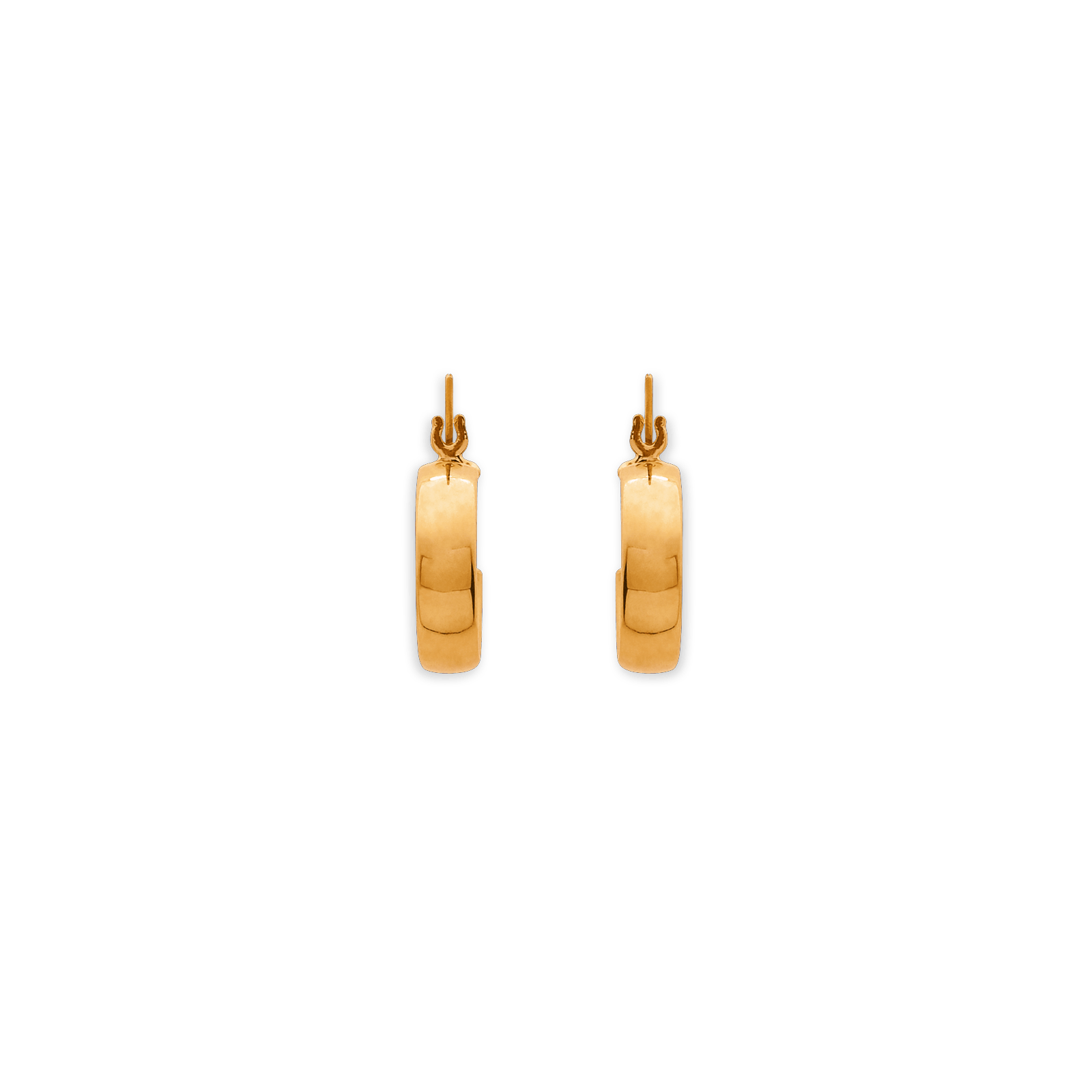 créoles or 9 carats 18mm