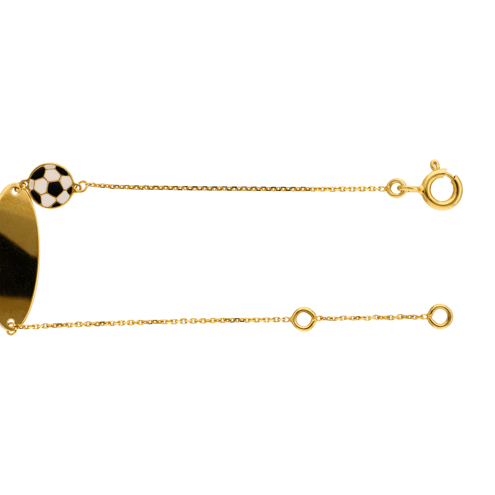 Bracelet Identité Ballon de foot 14 centimètres
