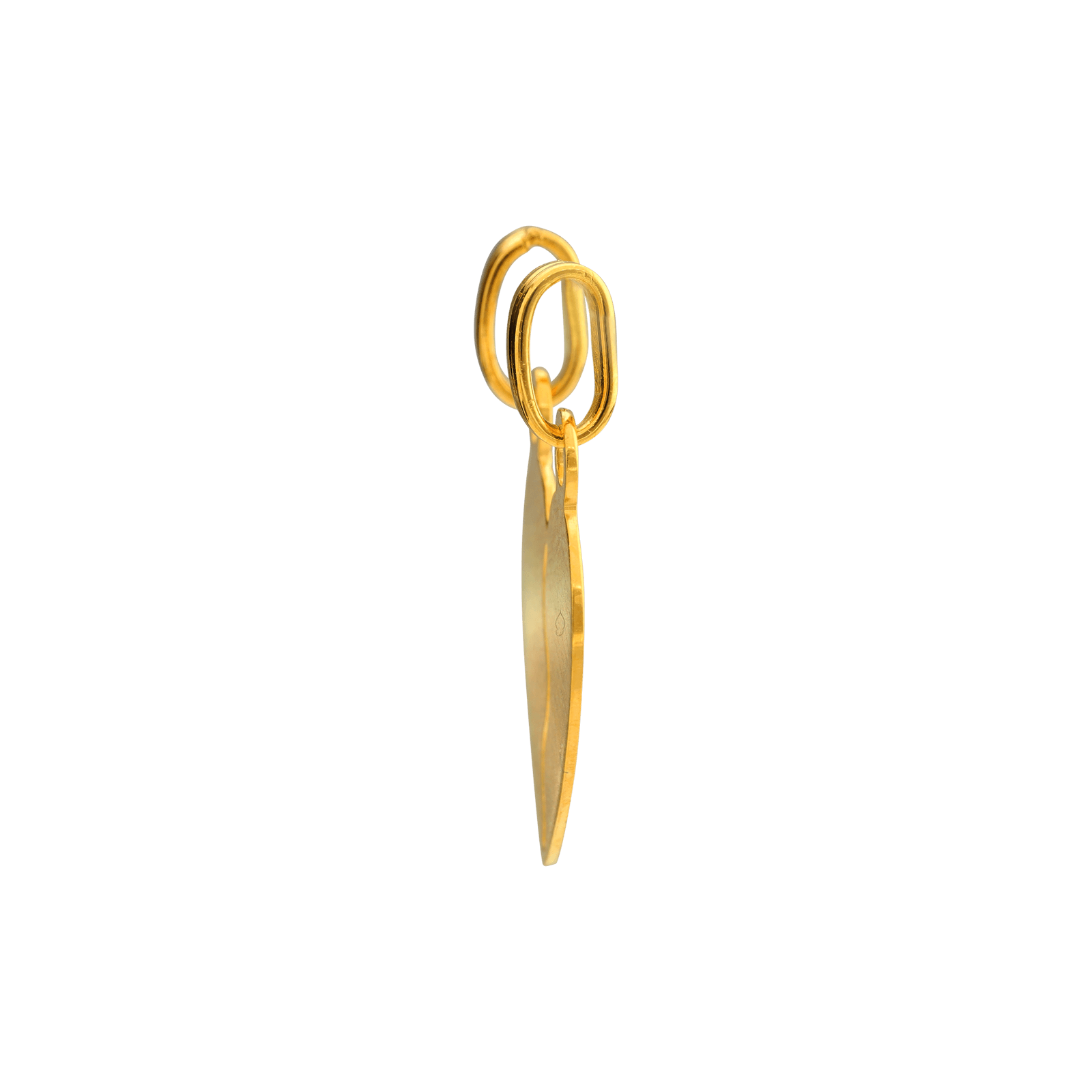 pendentif coeur brisé or 375