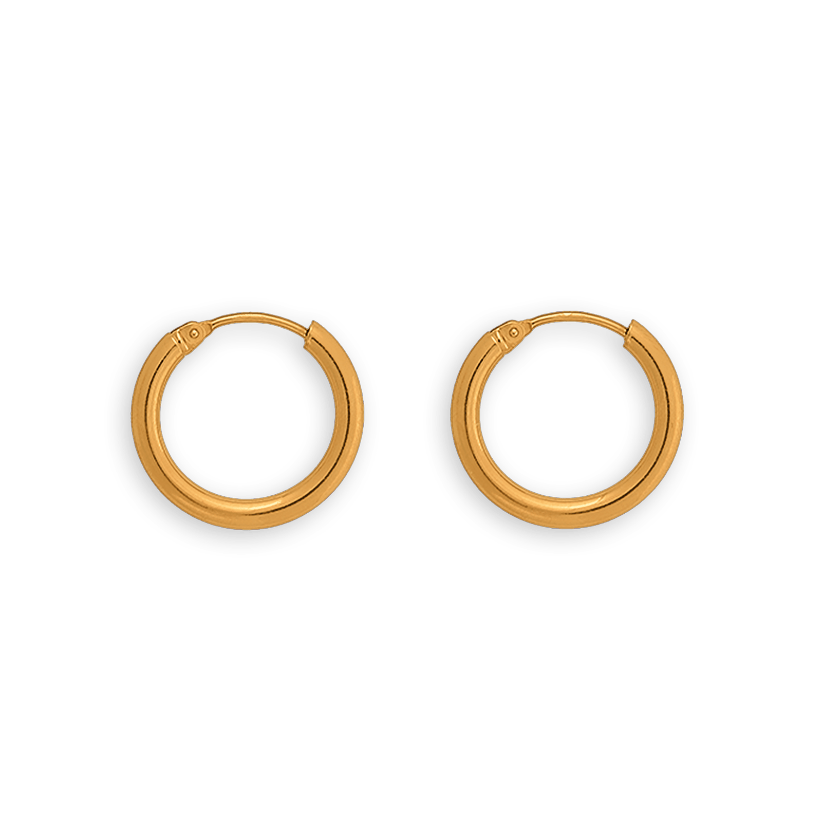 créoles or 9 carats 20mm